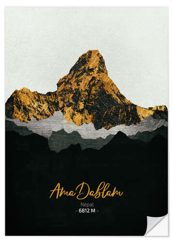 Wandsticker Ama Dablam