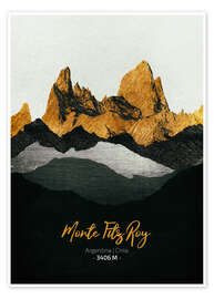 Plakat  Monte Fitz Roy - Tobias Roetsch