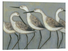 Magnettafel Strandvögel