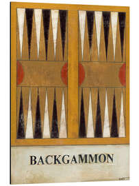 Magnettafel Backgammon