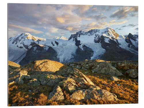 Tableau en plexi-alu Gornergrat en Suisse