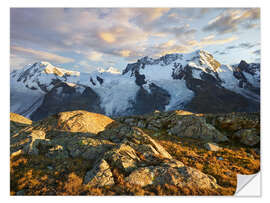 Sticker mural Gornergrat en Suisse