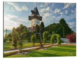 Magnettafel Grazer Uhrturm