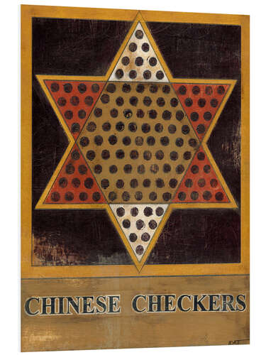 PVC print Chinese Checkers