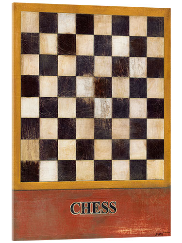 Acrylic print Chess