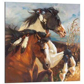 Magnettafel Reisender des Windes