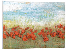 Magnettafel Korallenmohnblumen I