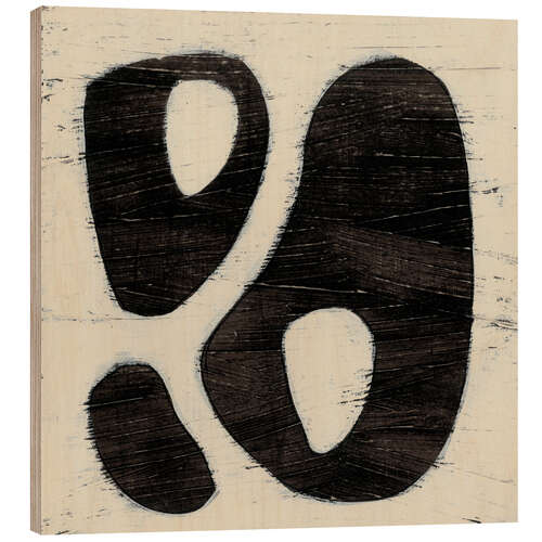 Quadro de madeira Hieróglifo IX