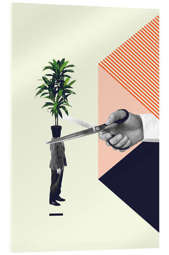 Acrylic print C is for cut the crap
