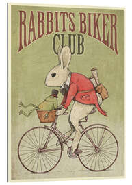 Magnettafel Rabbits Biker Club