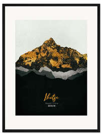 Gerahmter Kunstdruck Lhotse