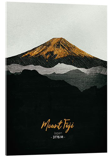 Acrylglas print Mount Fuji