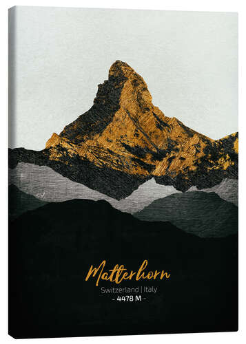 Lienzo Matterhorn