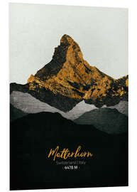 Tableau en PVC Matterhorn (Cervin)