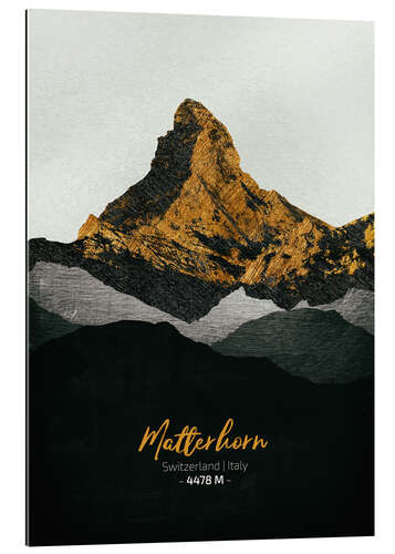 Quadro em plexi-alumínio Matterhorn