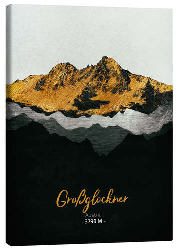 Canvas print Grossglockner