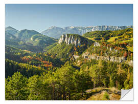 Självhäftande poster Viennese Alps