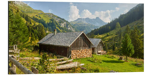 Aluminiumtavla Alpensommer