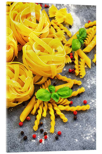 Acrylic print Pasta Variation II