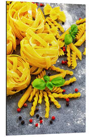 Aluminium print Pasta Variation II - Uwe Merkel