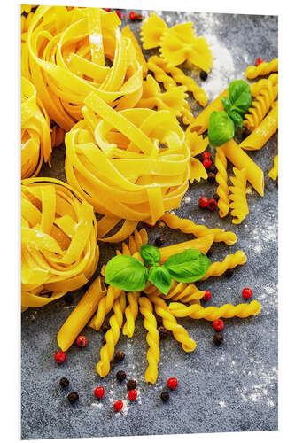 Foam board print Pasta Variation II