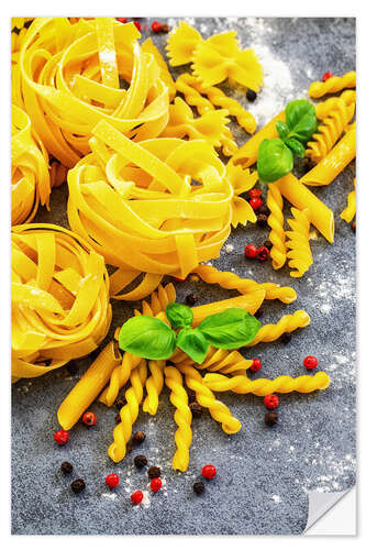 Naklejka na ścianę Pasta Variation II