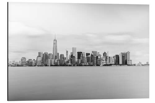 Alubild Skyline von Manhattan