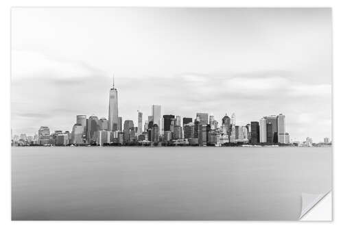 Naklejka na ścianę Manhattan Skyline