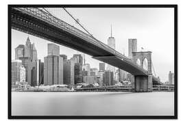Gerahmter Kunstdruck Brooklyn Brücke