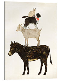 Gallery print Farm Pals I