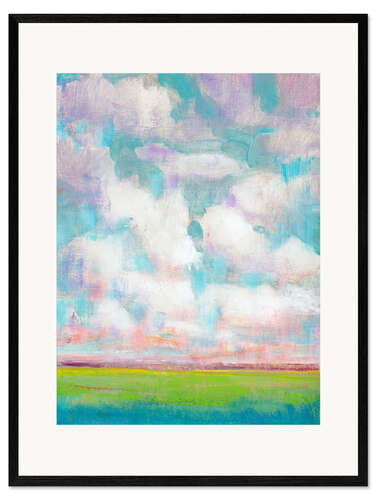 Framed art print Clouds in Motion I