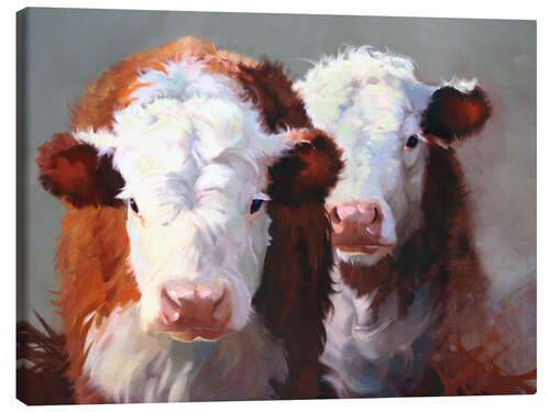 Canvas print Cuddly buddies