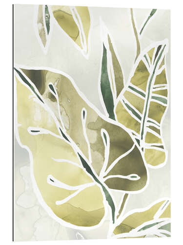 Gallery print Batik leaves I