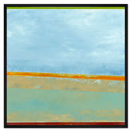 Gerahmter Kunstdruck Pfade II