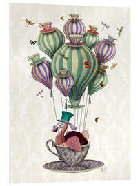 Gallery print Dodo in a hot air balloon