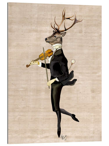 Gallery print Dancing Deer with Violin