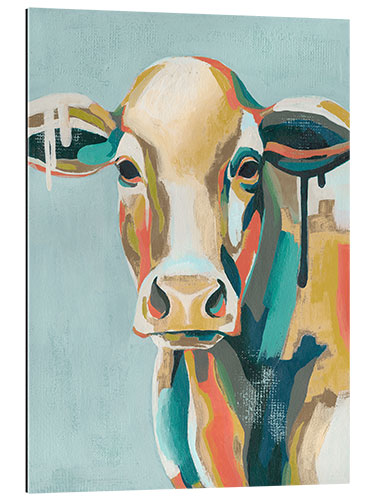 Galleriataulu Colorful cow i