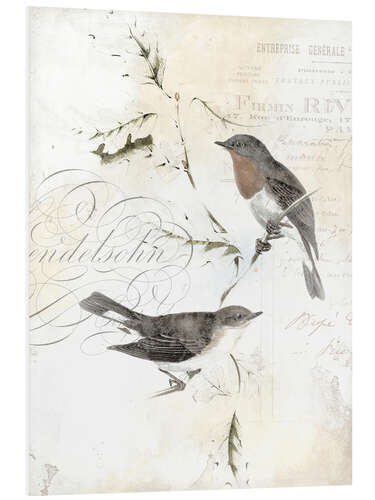 Foam board print Rustic Gould III