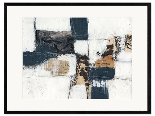 Gerahmter Kunstdruck Art House II