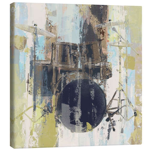 Canvas-taulu Bluebird Drum