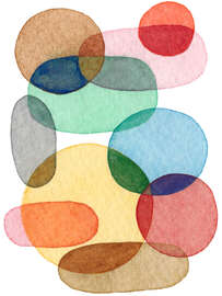 Magnettafel Tintenkugeln II