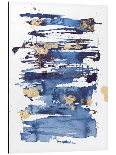 Alubild Blaue Verzückung II