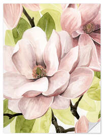 Selvklæbende plakat Blush Magnolia II