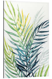 Magnettafel Palmenblätter im Abendlicht II