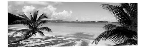 Tableau en PVC Plage sur les îles vierges