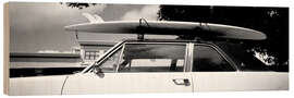 Wood print Ready to surf