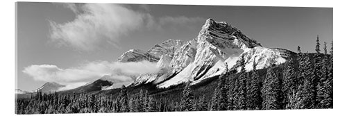 Stampa su vetro acrilico Rocky Mountains ad Alberta, Canada