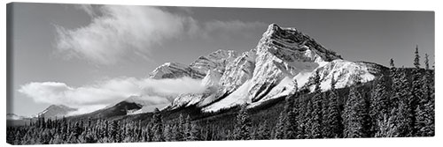 Leinwandbild Rocky Mountains bei Alberta, Kanada