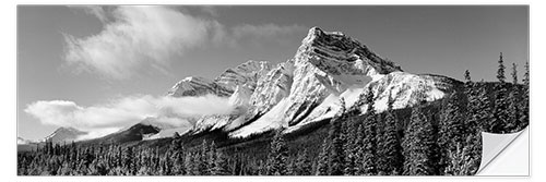 Naklejka na ścianę Rocky Mountains at Alberta, Canada