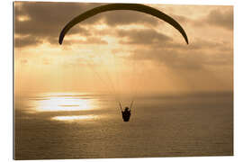 Gallery print Paraglider over the ocean